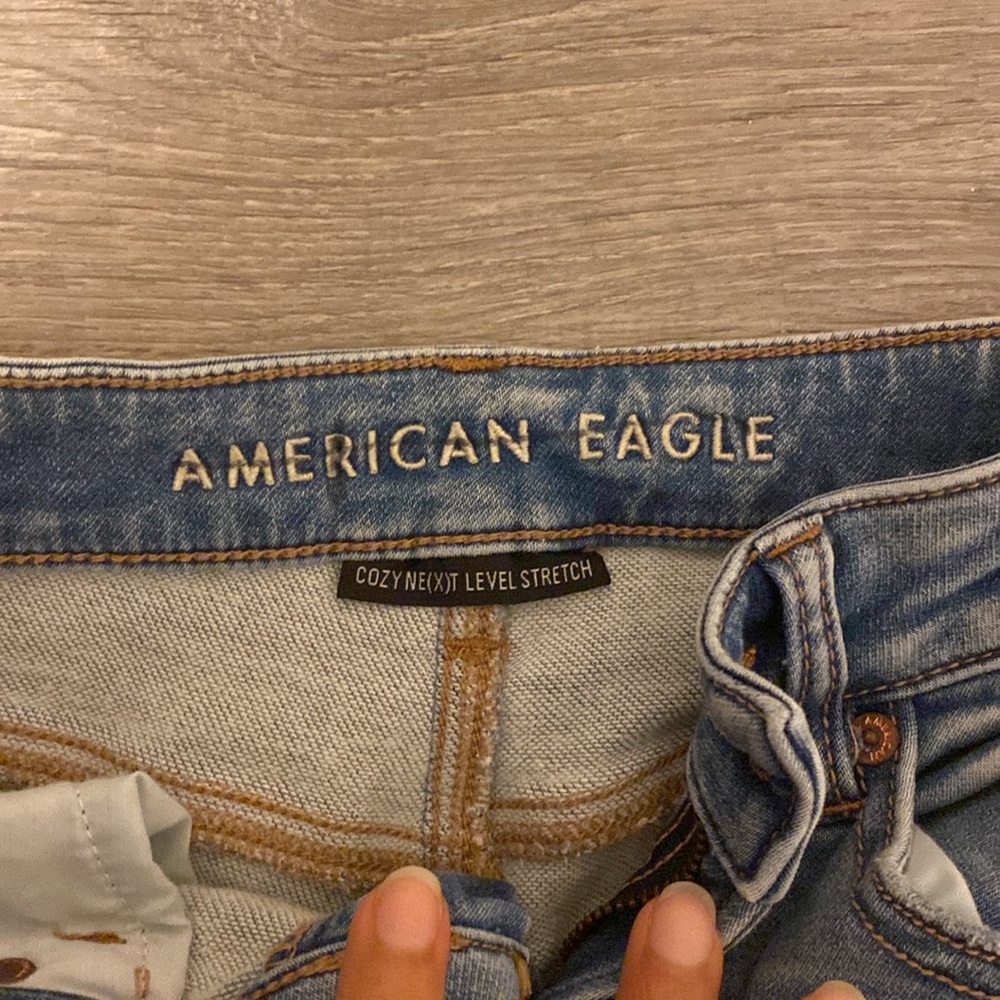 American eagle blue jogger jeans - Picture 3 of 4